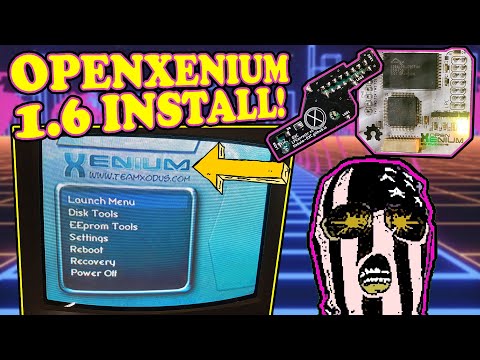 OGXBOX - OPENXENIUM 1.6 INSTALLATION w/ LPC Rebuild PCB + Bios Setup!