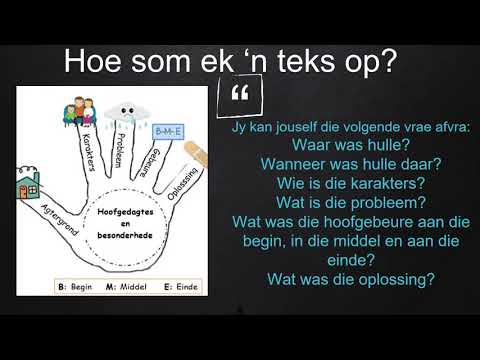 Opsomming van 'n Fiksieteks