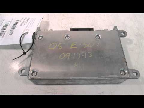 2005 Mercedes E500 MOTOROLA MODULE ID A 2218205226 - mbiparts.com Used OEM Mercedes Parts - D... OEM