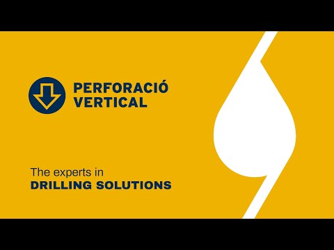 Solució per la captació d’aigua subterrània | PERFORACIÓ VERTICAL | CATALANA DE PERFORACIONS