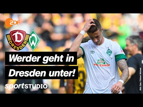 Dynamo Dresden – Werder Bremen Highlights | 2. Bundesliga, 8. Spieltag | sportstudio