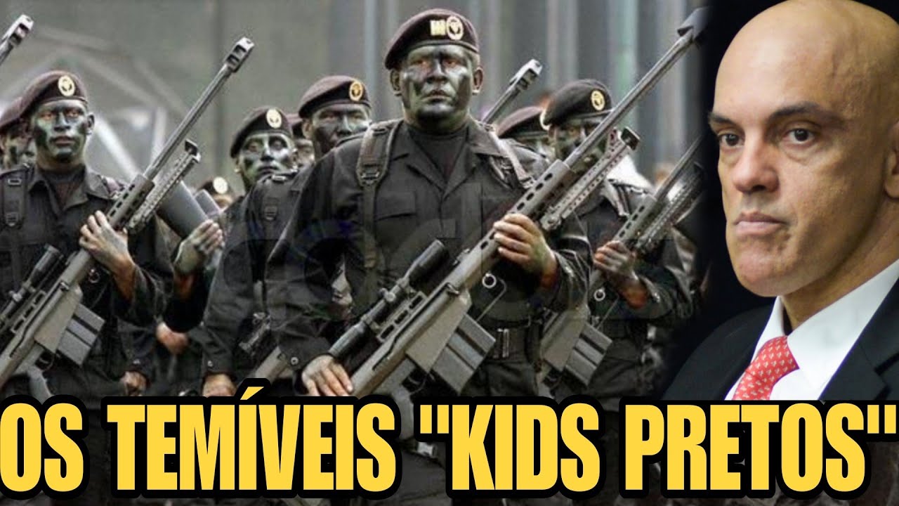 O PODEROSO KIDS PRETOS. A ELITE DO EXÉRCITO QUE FICOU PODEROSO