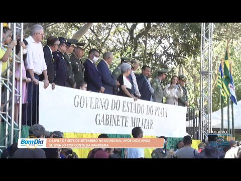 Desfile de Sete de Setembro na Marechal após dois anos suspenso por conta da pandemia 07 09 2022