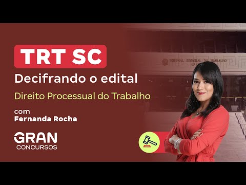 TRT SC Competition - Deciphering the notice: Labor Procedural Law with Fernanda Rocha