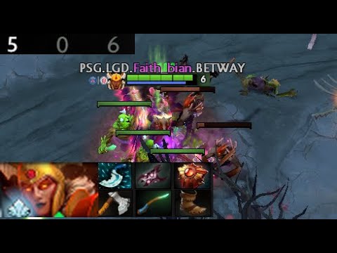 Faith_bian - Legion Commander | PSG.LGD vs Team Spirit  (game 2) BO2 | The International 2021