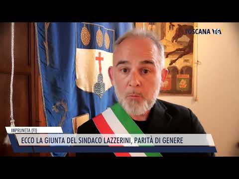 2023-06-06 IMPRUNETA (FI) - ECCO LA GIUNTA DEL SINDACO LAZZERINI, PARITÀ DI GENERE