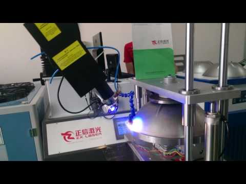 Laser welding machine with special jig