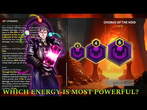 🔵Shadow Vs🟡Oblivion Vs🟣Void Phase Dmg.😶‍🌫️ II Which Energy Is Most Powerful In Lv.6 COTV🤔