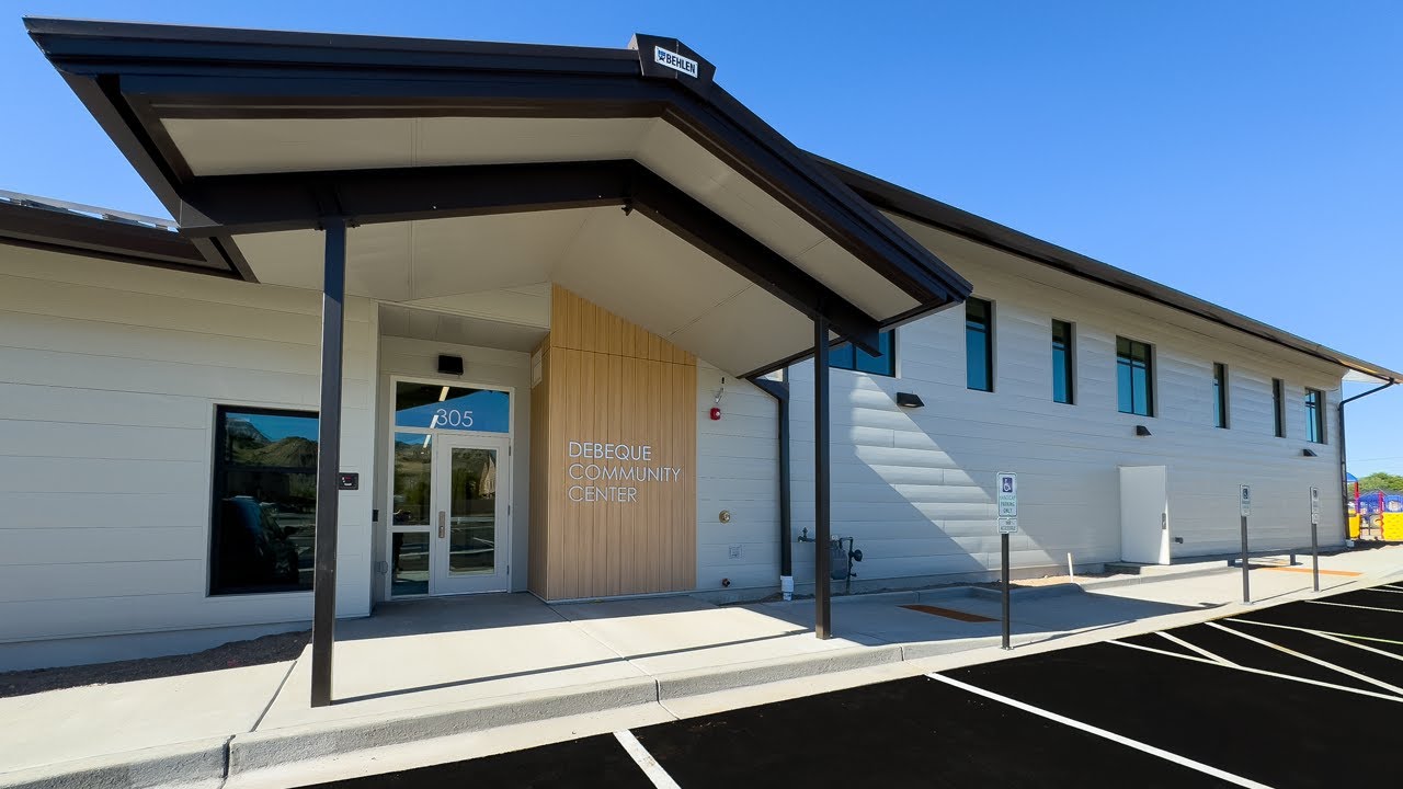 The De Beque Community Center is officially open