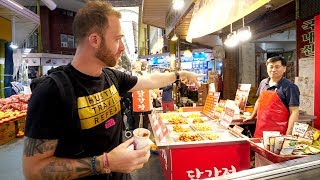 LOCAL Korean STREET FOOD Tour of Mangwon Market | Seoul, South Korea