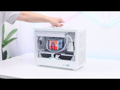 Deepcool CH160 Plus mATX Full White Aesthetic AMD PC BUILD
