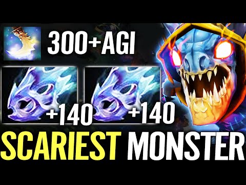 🔥 2x Moonshard SLARK 300+ Agility — 500AS Scariest Monster Unsleashed TOP RANK Gameplay Dota 2 Pro