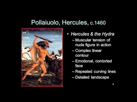 ARTH 4037 Antonio del Pollaiuolo (also Pollaiolo)