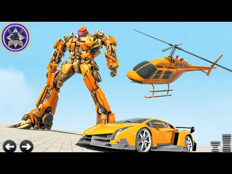 Dragon Robot Police Car Games