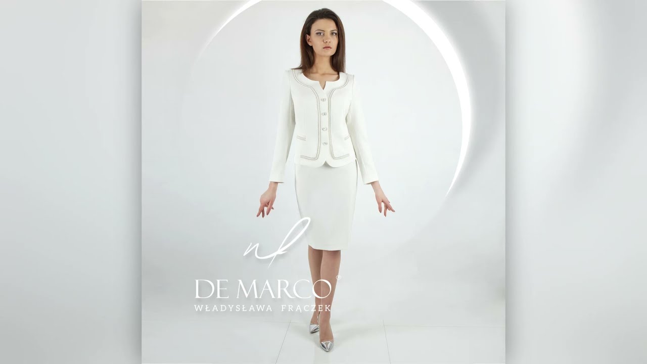 Ekskluzywna garsonka typu Chanel dla mamy wesela