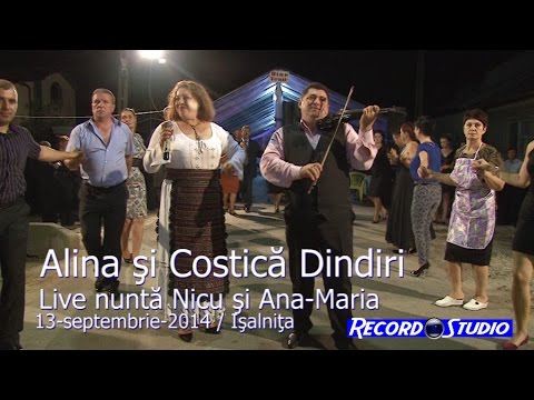 Alina si Costica Dindiri LIVE Colaj SARBA part.2 nunta Nicu si Ana-Maria, Isalnita 13-09-2014