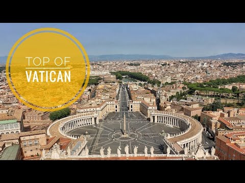 Topmost point of Vatican City || St. Peter's Basilica