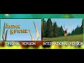 Open Season 2006 Original VS International Version Comparison Opening Credits