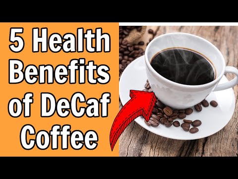 5 Health Benefits of Decaf Coffee