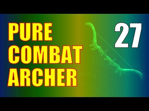 Skyrim Pure Combat Archer Build Walkthrough Part 27: Bear Meets Boss Draugr
