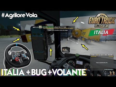 G29 volante + DLC Italia + Euro Truck Simulator 2 - Gamaplay ITA Multiplayer w/Agrilore