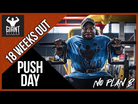 Shaun Clarida | PUSH DAY | 18 Weeks From The Olympia