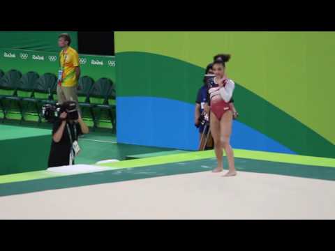 Lorrane dos Santos UB / Lauren Hernandez FX Rio 2016 TF