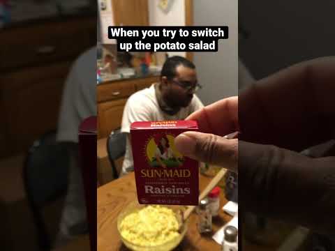 Potato Salad - To Raisin or Not To Raisin, That Is The Question