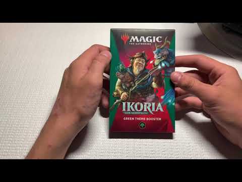 Opening a green Ikoria theme booster!