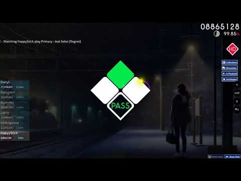 HappyStick | Primary - Inai Sekai [Regret] (Lasse Mapset) +HD 99.83% FC 598pp #1