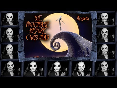The Nightmare Before Christmas - This is Halloween - Acapella Cover (Lyric Video)