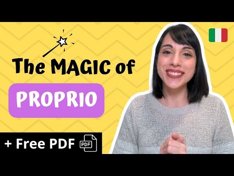 The MAGIC of PROPRIO: 3 Ways Italians Use It Every Day 🤌