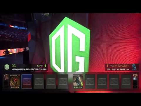 The Manila Major Main Event - Day 5 - OG vs Newbee Game 3