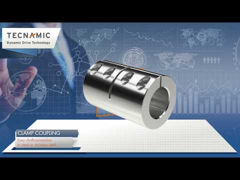 Tecnamic Clamp coupling - simple shaft connection