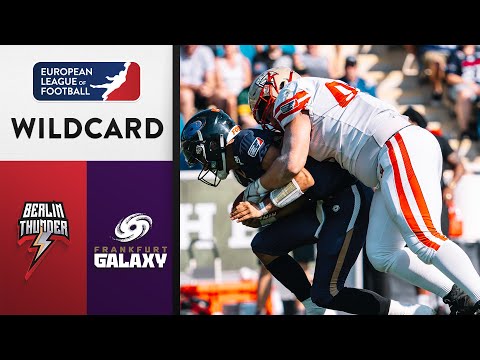 Berlin Thunder @ Frankfurt Galaxy Highlights | Wildcard Playoffs | Season 2023
