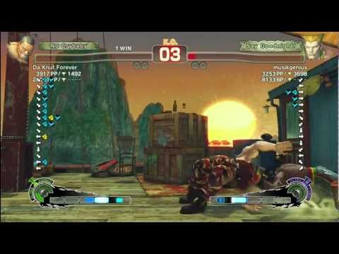 Da Knut Forever (Dee Jay) vs musikgenius (Guile)