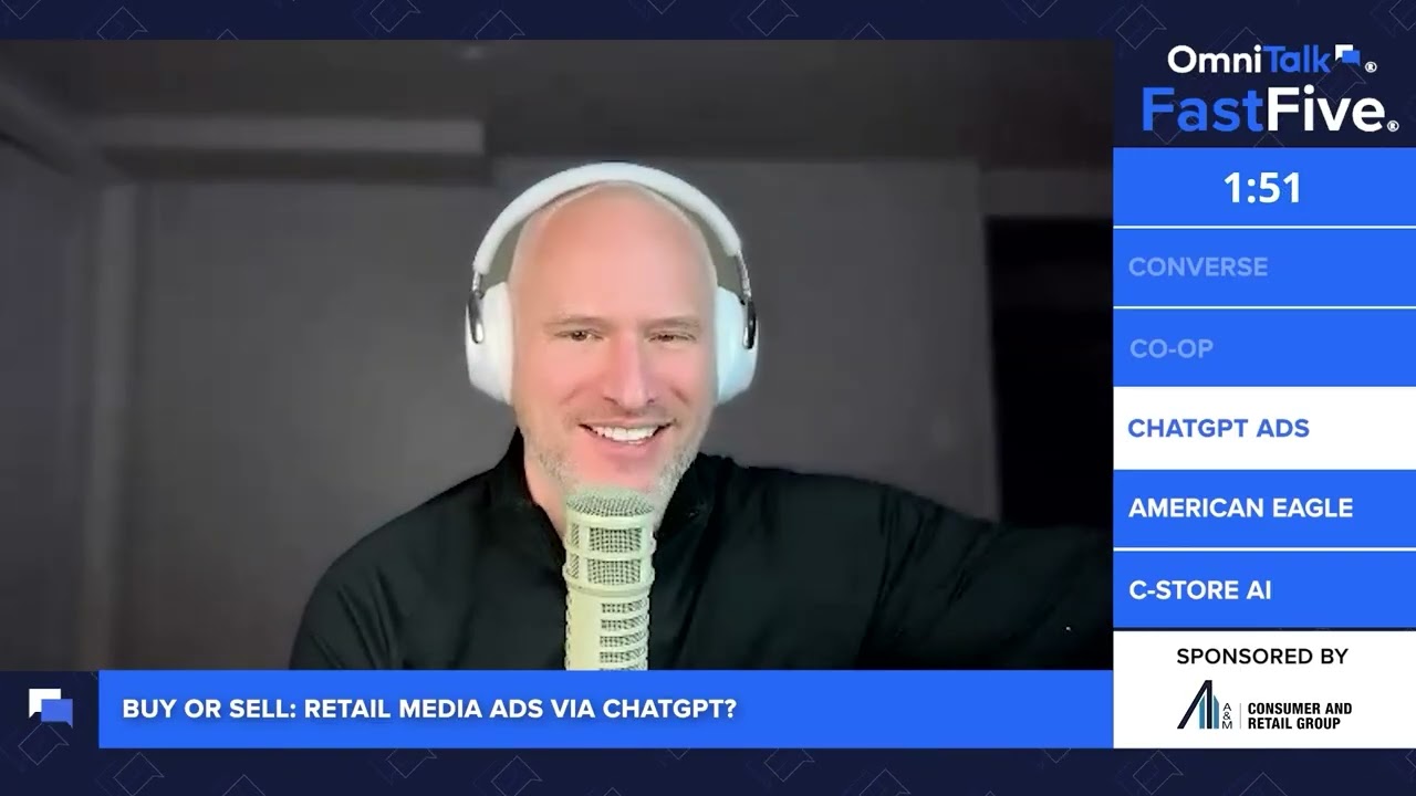 Are ChatGPT Ads the Next Retail Channel? | Fast Five Shorts