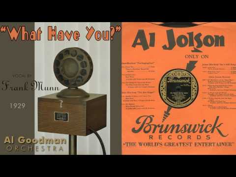 1929, What Have You?, I've Made A Habit Of You, Al Goodman Orch. HD 78rpm