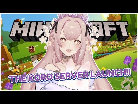 【KORO SMP】OPENING THE MINECRAFT SERVER TO THE PUBLIC【VTUBER】