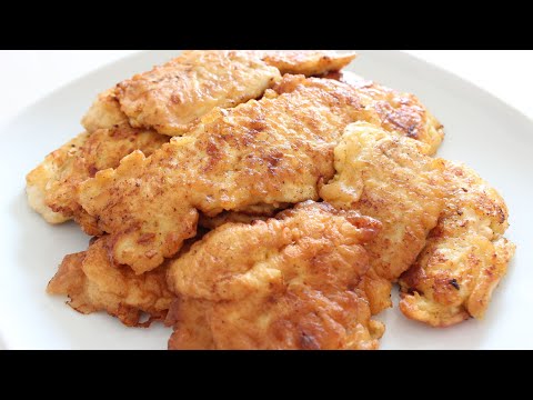 Beste Schnitzel REZEPT! knusprig die beste Panade der Welt ! - Wiener Schnitzel ! - Schnitzel Recipe