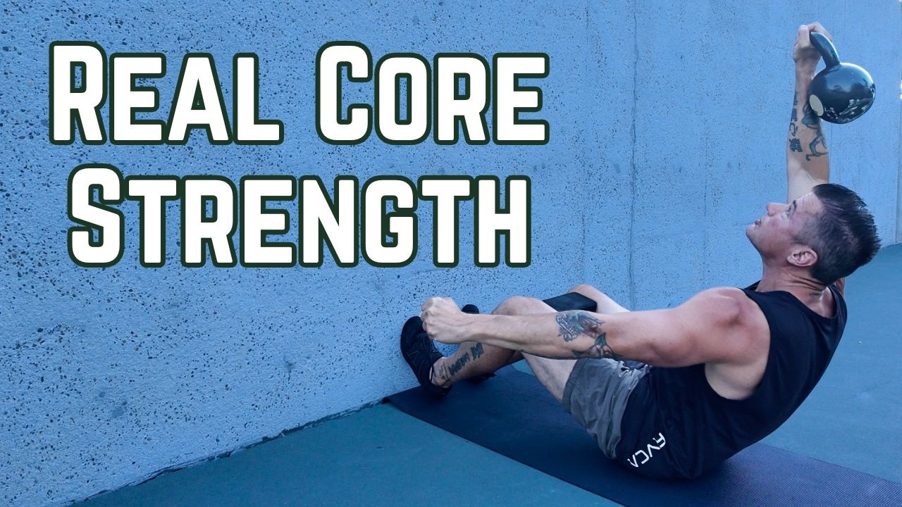 Build a Rock Solid Core with the New School Kettlebell Sit Up