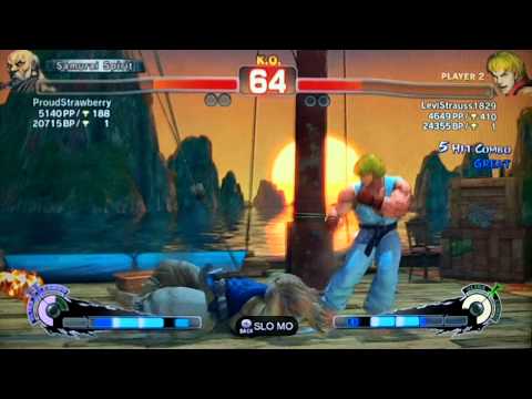 SSF4 AE:2012 ProudStrawberry (Gouken) vs LeviStrauss1829 (Ken)