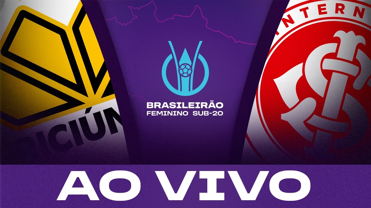 AO VIVO: CRICIÚMA x INTERNACIONAL | BRASILEIRÃO FEMININO SUB-20 2026 | 1ª RODADA