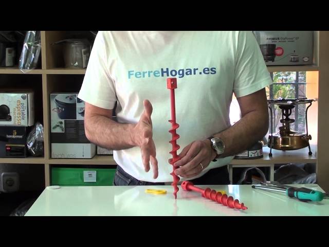 Vídeo relacionado con BlinBlin 12 Pulgadas J Estaca De Tierra Anclaje Trampolín, Clavo De Carpa con Punta De Cincel Al Final, Ideal para La Sujeción De Cercas, Tiendas, Toldos, Cobertizos, Trampolines (12)