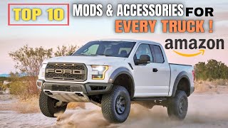 Top 10 Truck Upgrades Every Owner Needs (All on Amazon!)
