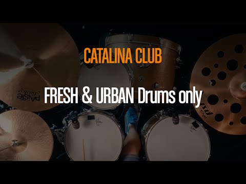 Gretsch Drums Catalina Club 4-piece Shell Pack – Gloss Crimson Burst image 11