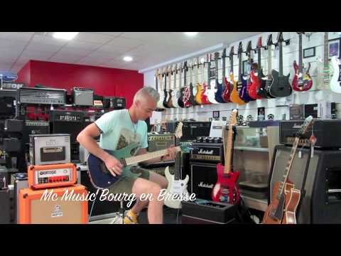 Frédéric de Cecco Mc Music Ibanez RG6PCMLTD BRG Line6 amplifi75