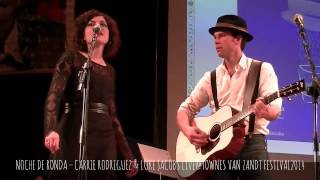 NOCHE DE RONDA – CARRIE RODRIGUEZ &amp; LUKE JACOBS live@TOWNES VAN ZANDT FESTIVAL2014, Figino S. (CO)