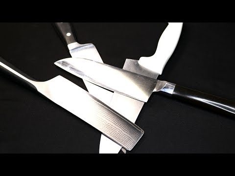 Santoku vs Chef's Knife vs Japanese Nakiri Knife | Best Knives from a Chef's Perspective