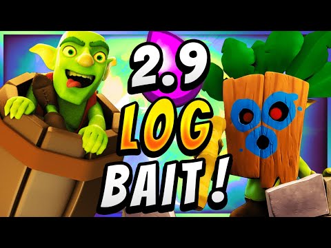 #1 BEST LOG BAIT DECK in CLASH ROYALE RIGHT NOW!